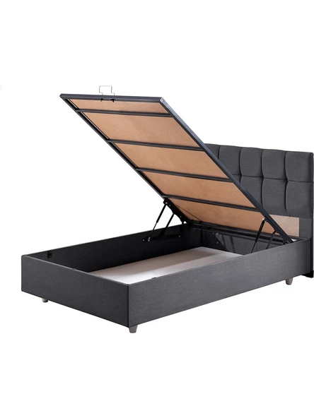 Setay Berlin Baza Başlık Comfort Yatak Seti, Antrasit - 3