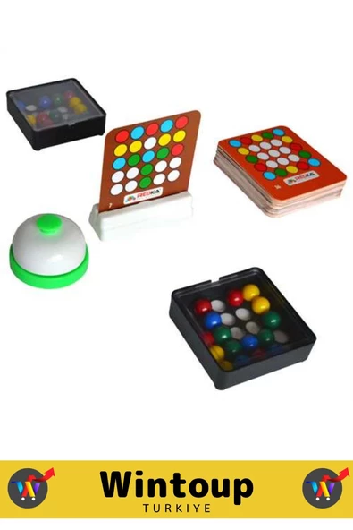 Özel El Göz Koordinasyonu El Beceri Düşünme Geliştirici Akıl Zeka Strateji Oyunu BECERİKLİ PARMAKLAR - Resim 3