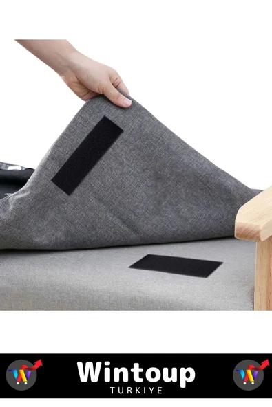 Premium Yüksek Kaliteli İz Bırakmaz Süper Güçlü Çok Amaçlı Cırt Cırtlı Sihirli Bant 2 Metre 1 Adet - 6