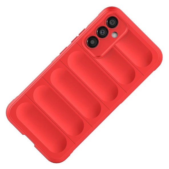Samsung Galaxy M34 5G Kılıf Elde Tutma Kolaylıkla Kaydırmaz Kenar Line Dizayn Optietnik Kapak - 11