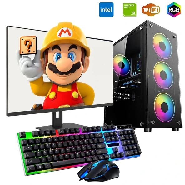 iNTEL i5 4N 16GB Ram 1TB SSD 4GB GT740 21.5" Monitörlü Oyun Bilgisayarı ürün görseli