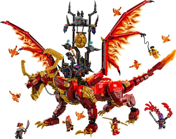 Lego Ninjago Hareket Kaynak Ejderhası 71822 - 3