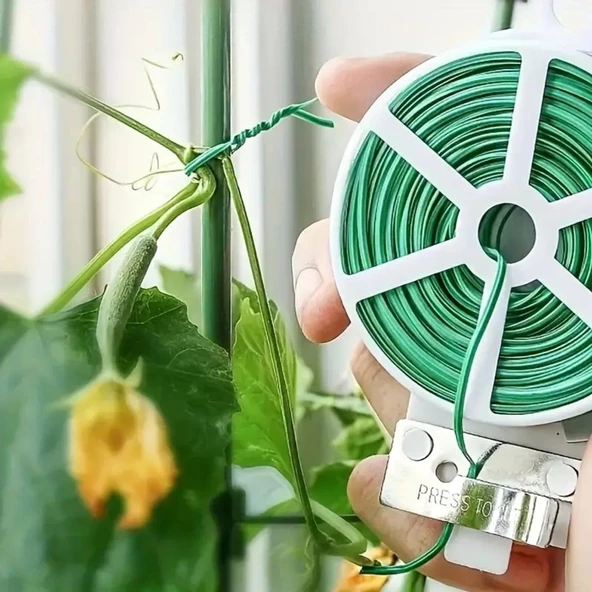 Periboia 50 Metre Çok Amaçlı  Bitki Saksı Kablo Sabitleme Teli - 3