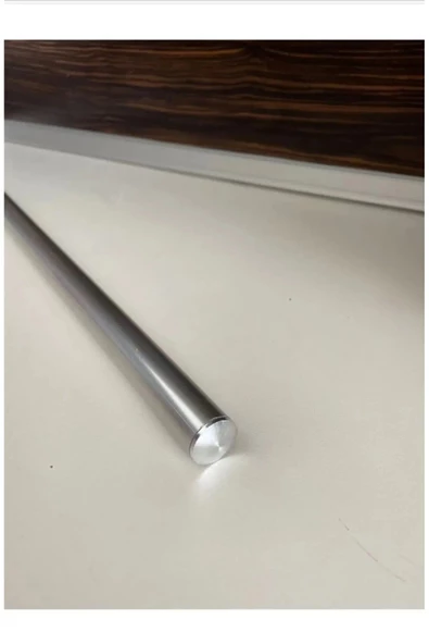 Periboia 1 Adet Küçük Boy (60 Cm) Alüminyum Paslanmaz Oklava Hamur Yufka Açma Oklavası - 4