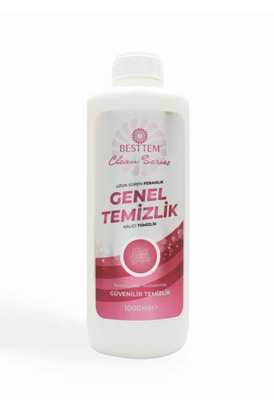BESTTEM GENEL TEMİZLİK KALICI KOKU MOBİLYA AYNA KAPI LAMİNANT TEMİZLEYİCİ %100 BİTKİSEL 1000ML - 3