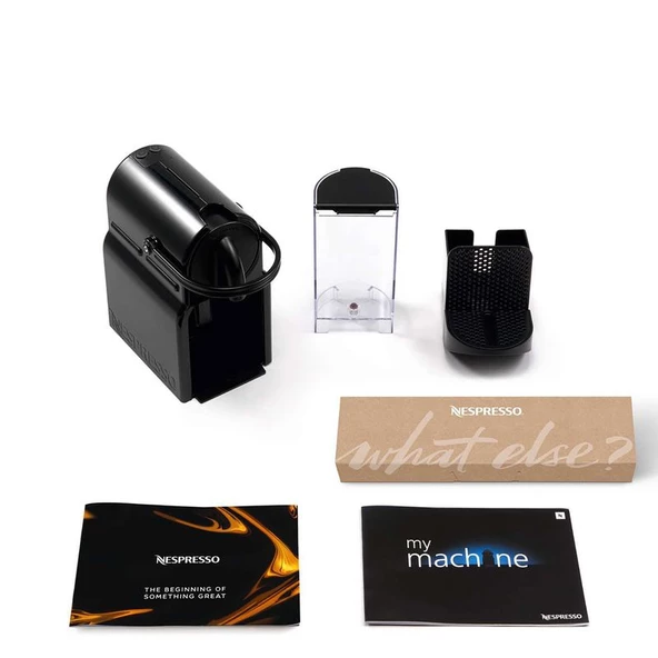 Nespresso Inissia D40 Black Kapsüllü Kahve Makinesi - 7