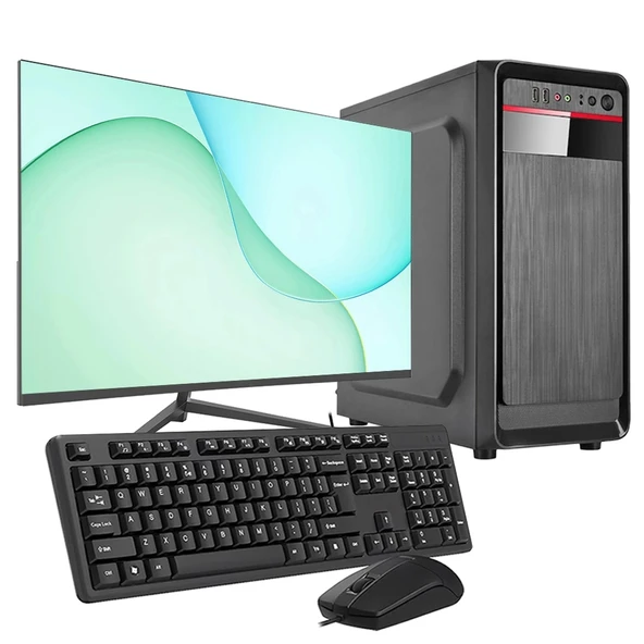 iNTEL i3 2N 8GB Ram 480GB SSD 19" Monitörlü Ofis Bilgisayarı ürün görseli