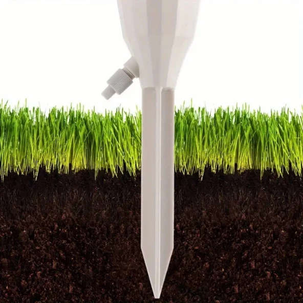 Periboia 3 Adet Pet Şişelere Uyumlu Otomatik Bitki Çiçek Sulama–Akış Hızı Ayarlanabilir Damla Sulama Aparatı - 4