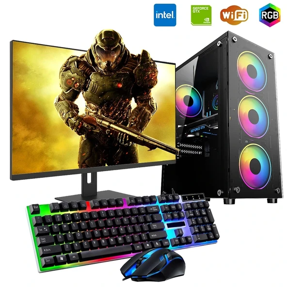 iNTEL i5 4N 8GB Ram 480GB SSD 4GB GT740 21.5" Monitörlü Oyun Bilgisayarı ürün görseli