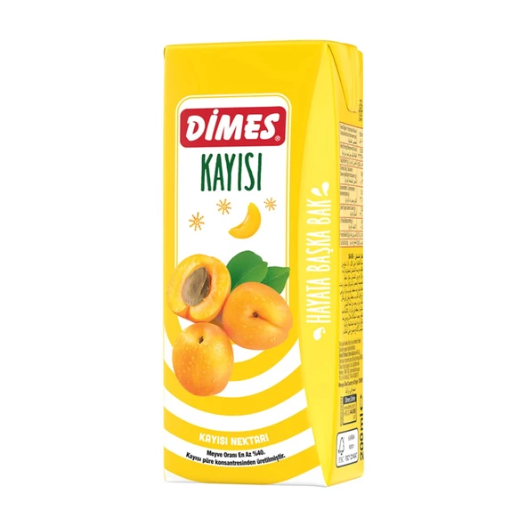 Dimes Kayısı Nektarı 200 Ml