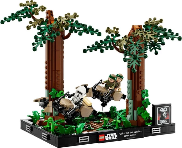 Lego Star Wars Endor Hız Motoru Takibi Dioraması 75353 - Resim 3