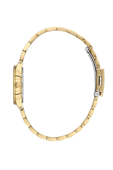 FREELOOK FL.1.10458-2 ALTIN KAPLAMA KADIN KOL SAATİ - 2