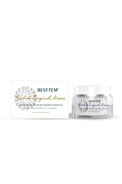BESTTEM SÜLÜK ENZİMLİ KREM 50ML | TAHRİŞ ÖNLEYİCİ & HASSAS CİLT KREMİ & YARA İZİ GİDERİCİ - 1