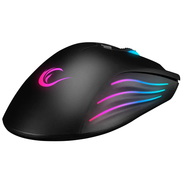 Rampage SMX-R33 LIMBO Makrolu Siyah 6400dpi RGB Ledli Gaming Oyuncu Mouse - 3