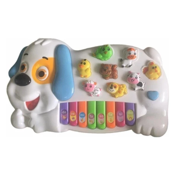 Canali Piyano Köpek Görünümlü Işıklı Sesli CNL-2223 3285 - 2