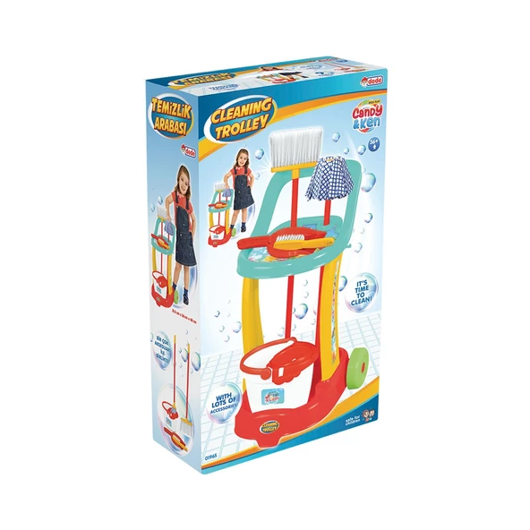 Dede Temizlik Arabası Candy 01965 9650 - 5