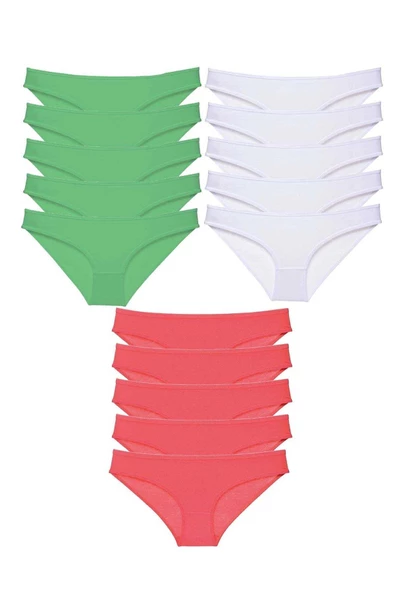 15 adet Süper Eko Set Likralı Kadın Slip Külot 538 ürün görseli