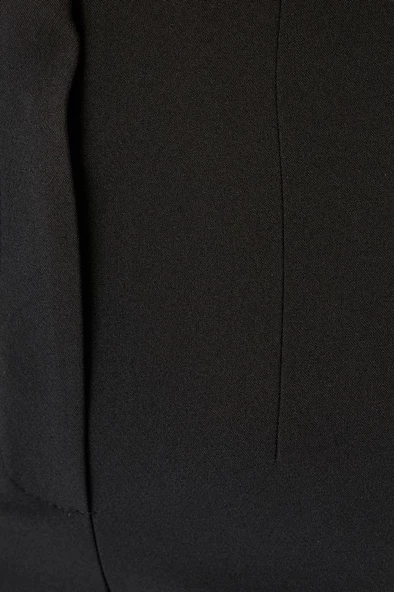 Koton Slim Fit Yüksek Bel Cepli Cigarette Kumaş Pantolon - 6