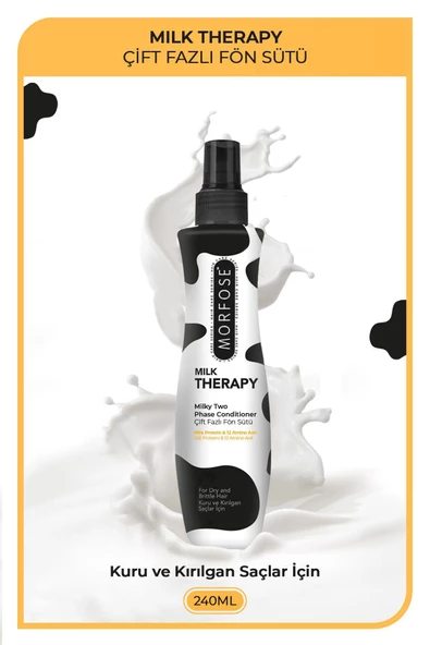 morfose Milk Therapy Fön Suyu 240ML