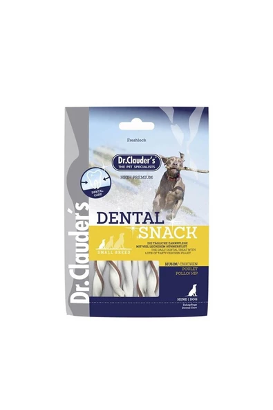 Dr Clauders Dental Tavuklu Küçük Irk Köpek Ödülü 80 gr