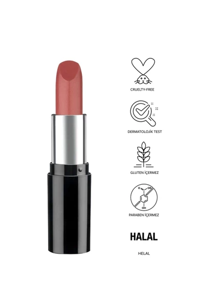 Pastel Nude Lipstick - Nude Ruj 544