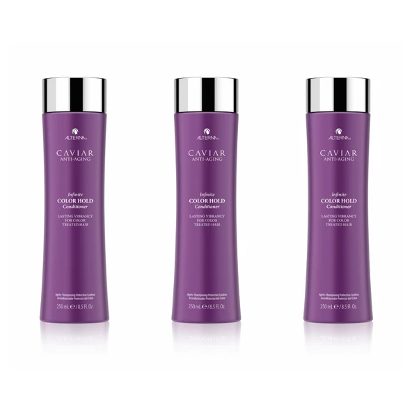 Ekonomik Üçlü Alterna Caviar Infinite Color Hold Saç Kremi 250 ml
