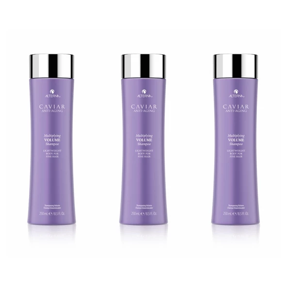 Ekonomik Üçlü Alterna Caviar Multiplying Volume Şampuan 250 ml
