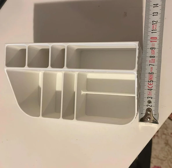 Makyaj,Kozmetik,Takı organizeri ve Makyaj Pamukluğu Düzenleyici Dekoratif Set - 3