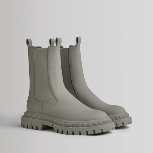 Bershka Gri Kadın Bot