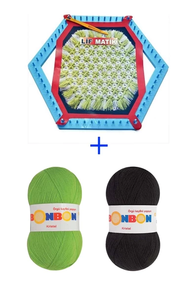 Lifmatik Lif Örme Seti Dokuma Tezgahı ve Lif İpi S2 ürün görseli