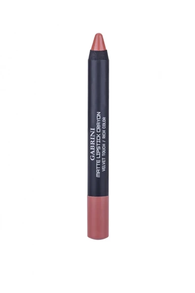 Gabrini Mat Ruj - Matte Lipstick Crayon 06