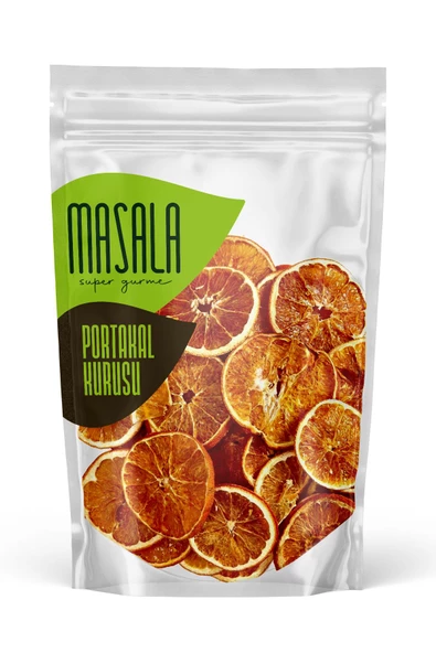 Dilimlenmiş Portakal Kurusu 50 gr %100 Doğal ve Katkısız Atıştırmalık ve Dekoratif Kullanım (Dried orange slices) ürün görseli 1