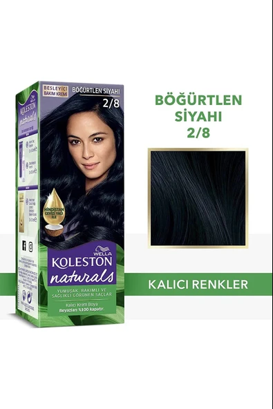 Wella Koleston Naturals Saç Boyası 2/8 Böğürtlen Siyahı
