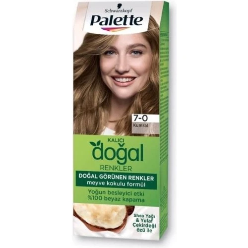 Palette Saç Boyası Natural Colors 7-0 Kumral