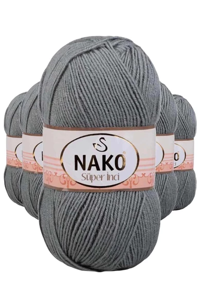 5 Adet Süper İnci El Örgü İpi 100 gr Pastel Yeşil 11537 ürün görseli