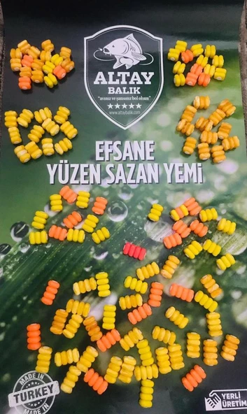 Yüzen Sazan Mısır Yemi 2 Li - 5