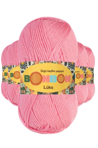 5 Adet Lüks Patik İpi Yünü Koyu Pembe 98298 ürün görseli