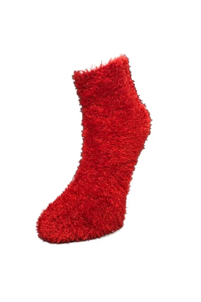 3 Adet Dikişsiz Tüylü Sıcak Tutan Ev Çorabı - Resim 8