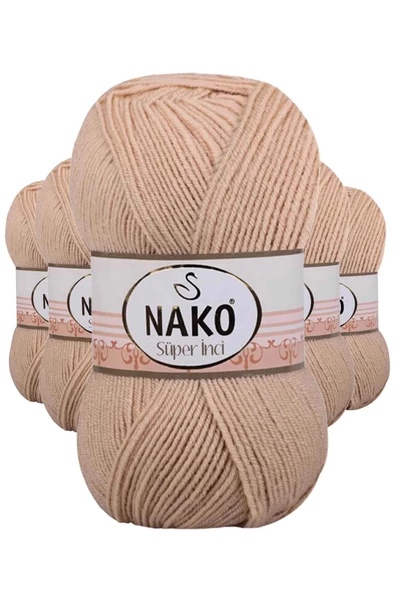 5 Adet Süper İnci El Örgü İpi 100 gr Deve Tüyü 219 ürün görseli