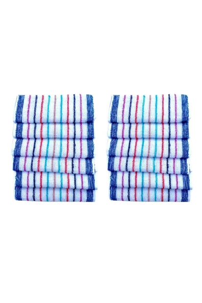 12 Adet Pratik Kurulama El Bezi Mutfak Havlusu 27x20 Cm - 2