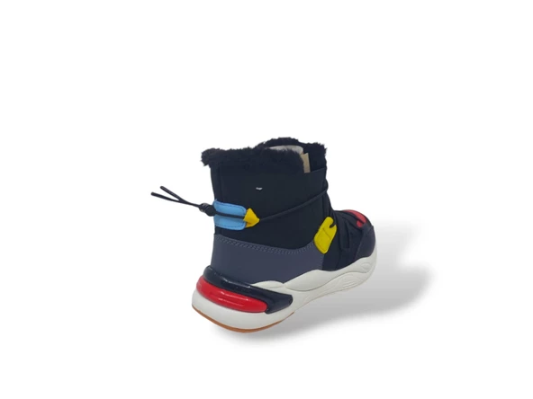 Vicco Pablo Kürklü Bot Erkek Çocuk, Siyah - 5