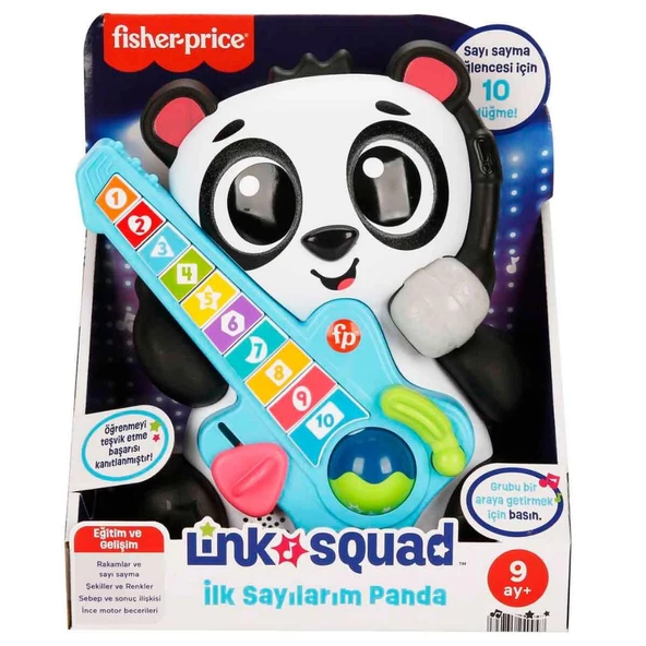Fisher Price Sesli ve Işıklı Link Squad İlk Sayılarım Panda HYL25 - 5