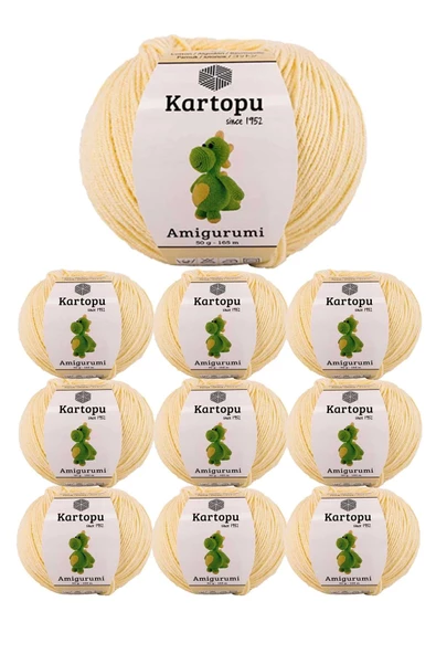 10 Adet Amigurumi El Örgü İpi 50gr 331 ürün görseli