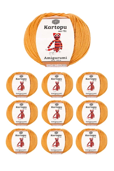 10 Adet Amigurumi El Örgü İpi 50gr 355 ürün görseli