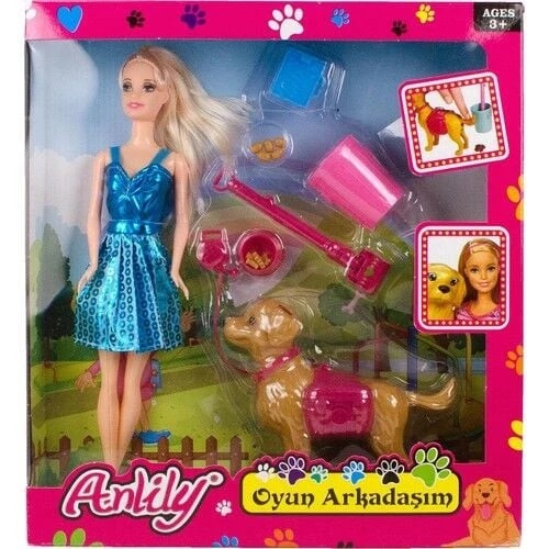 Barbie Tarz Bebek ve Tuvalet Eğitimindeki Köpeği - 2