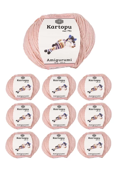 10 Adet Amigurumi El Örgü İpi 50gr 234 ürün görseli
