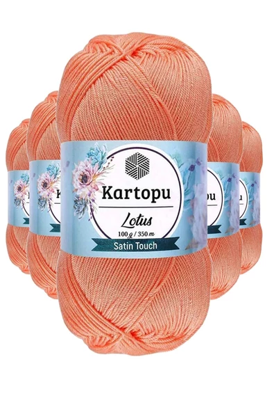 5 Adet Lotus Bikini Büstiyer Bluz Örgü İpi  K218 Somon ürün görseli