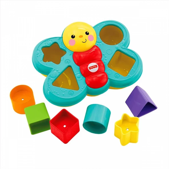 Fisher Price Şekil Eşleştirme Arkadaşı Kelebek CDC22