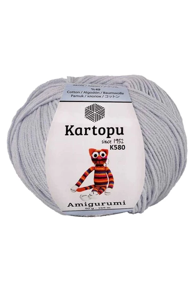 10 Adet Amigurumi El Örgü İpi 50gr 580 - Resim 2