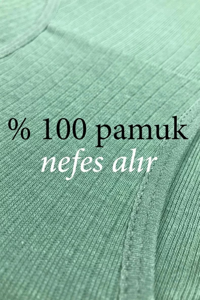 5 Adet Kadın Yüksek Bel Ribana Bato Külot S045 - 2
